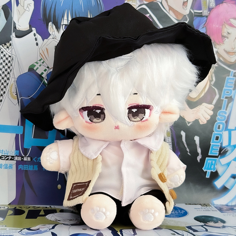 蓝色监狱凪诚士郎糸师凛千切豹马洁世一棉花娃娃公仔娃衣20cm玩偶