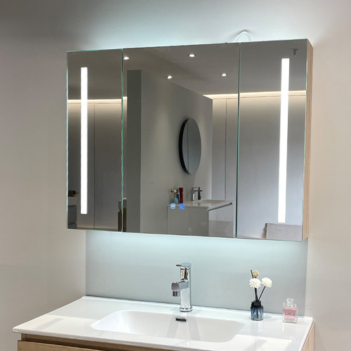 可定制镜柜简约现代实木烤漆