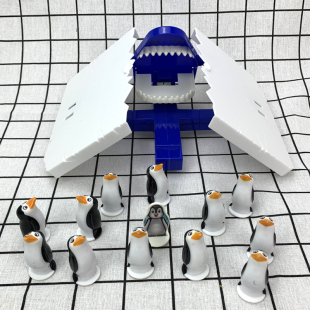 儿童益智玩具平衡冰山桌面游戏亲子集体互动冰川危机拯救企鹅礼物