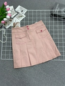 显瘦新款 半身裙高腰夏季 小个子半裙 A版 甜美粉色设计2026百褶春季