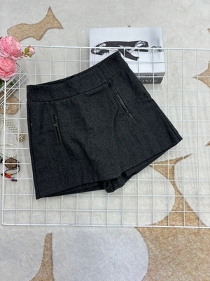 高品质时尚百搭高腰显瘦休闲短裤女秋冬新款休闲裤裤裙