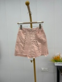 牛仔半身裙2024春夏款 淑女坊家俏皮时尚 A版 甜美气质显瘦减龄半裙