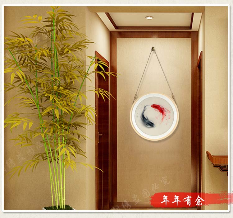 年年有余 鱼 粤绣精品中国风礼品广东广州特产装饰画 纯手工刺绣