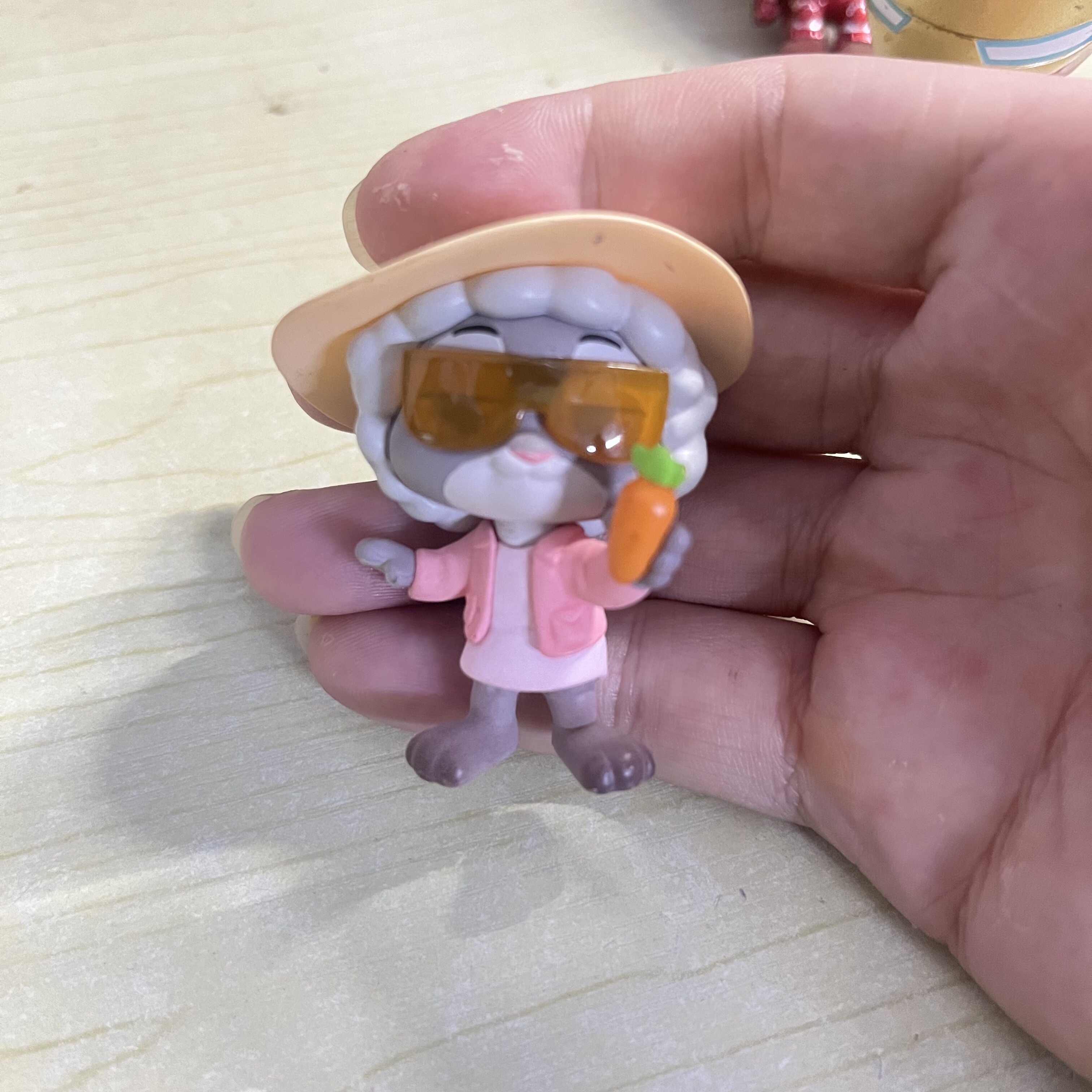 正版散货疯狂动物城拍档乔装系列盲盒潮玩可爱桌面摆件朱迪