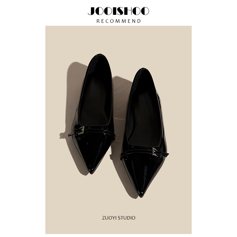 佐一studio舒适尖头单鞋通勤鞋