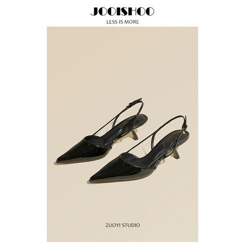 小猫跟高跟鞋佐一单鞋法式