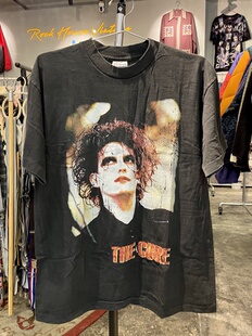 cure治疗乐队短袖 水洗做旧纯棉摇滚the T恤 Vintage风格 全新New