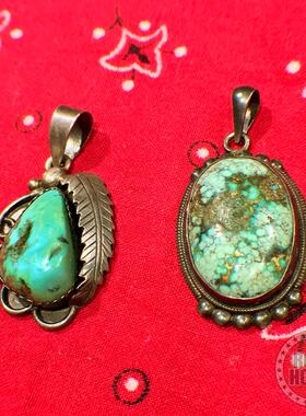 vintage元年60s美产风银饰吊坠