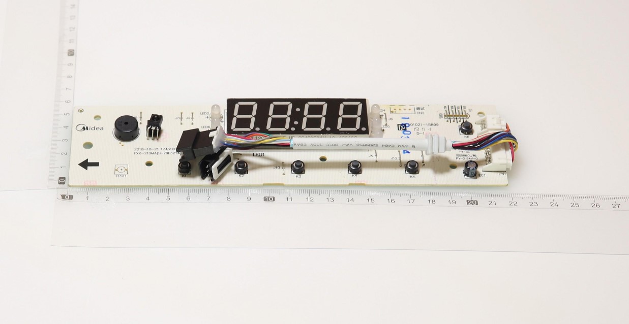 美的电热水器显示板F50-21DMA-S/F60-21DMA-S/F80-21DMA-S(HEY)