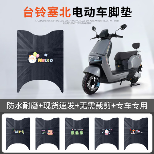 台铃塞北专车脚垫防水防滑耐磨