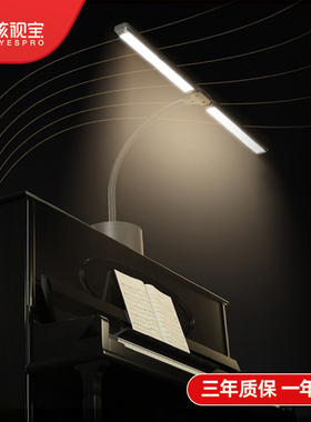 孩视宝钢琴灯练琴护眼台灯可充电儿童阅读照明乐谱学生学习NS20-P