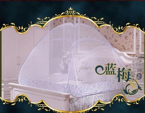 蚊帐打开立用物理防蚊免安装可折叠防蚊罩