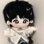 9.29Hz巡回演唱周深20cm棉花娃娃嗨星公仔送礼物可爱玩偶 现货