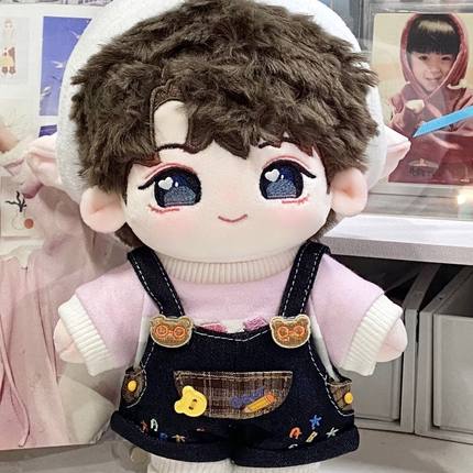 杨十二TF家族四代杨博文20cm棉花娃娃杨博文属性明星同人周边