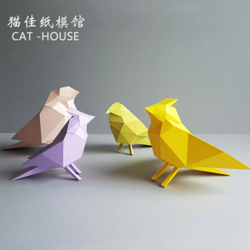 3d纸模动物素材模板 3d纸模动物图片下载 小麦优选