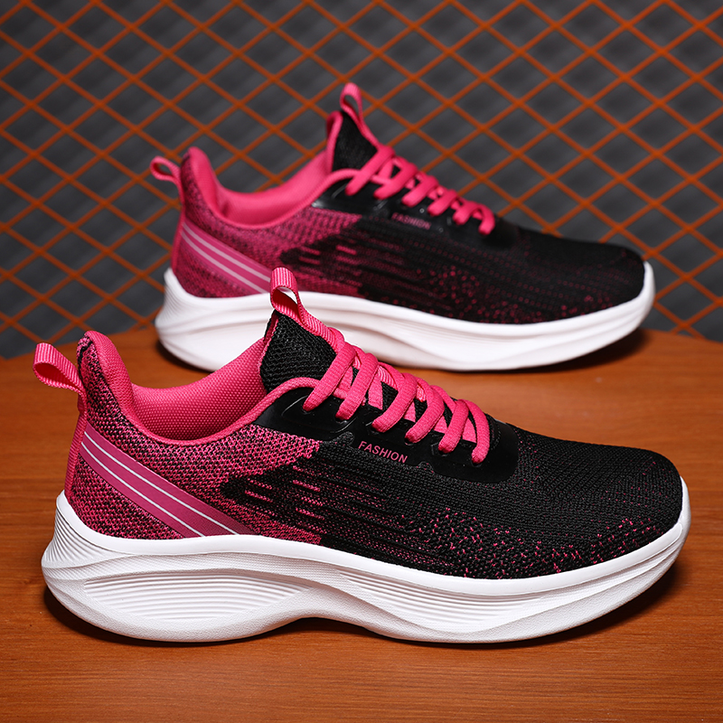 特价清仓女鞋轻便软底网面鞋健步