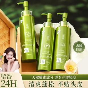 迎春蔻洗发水去屑控油止痒蓬松洗发膏春蔻洗护沐套装 正品 发3瓶