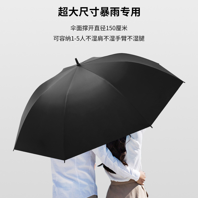雨伞男长柄自动超大号双层加厚加固抗风暴雨高尔夫迎宾双层伞