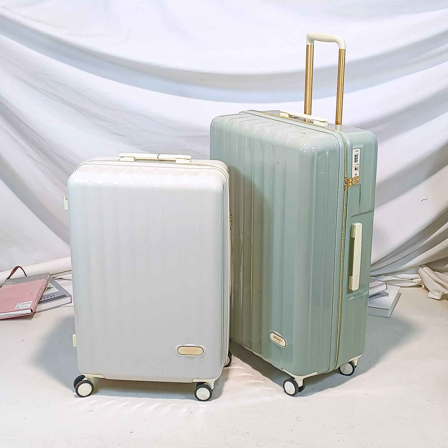 airway出口日本行李箱女20寸登机箱24寸大容量旅行箱密码箱拉杆箱,箱包皮具/热销女包/男包,旅行箱,淘宝优惠券,粉丝福利购,淘宝优惠卷