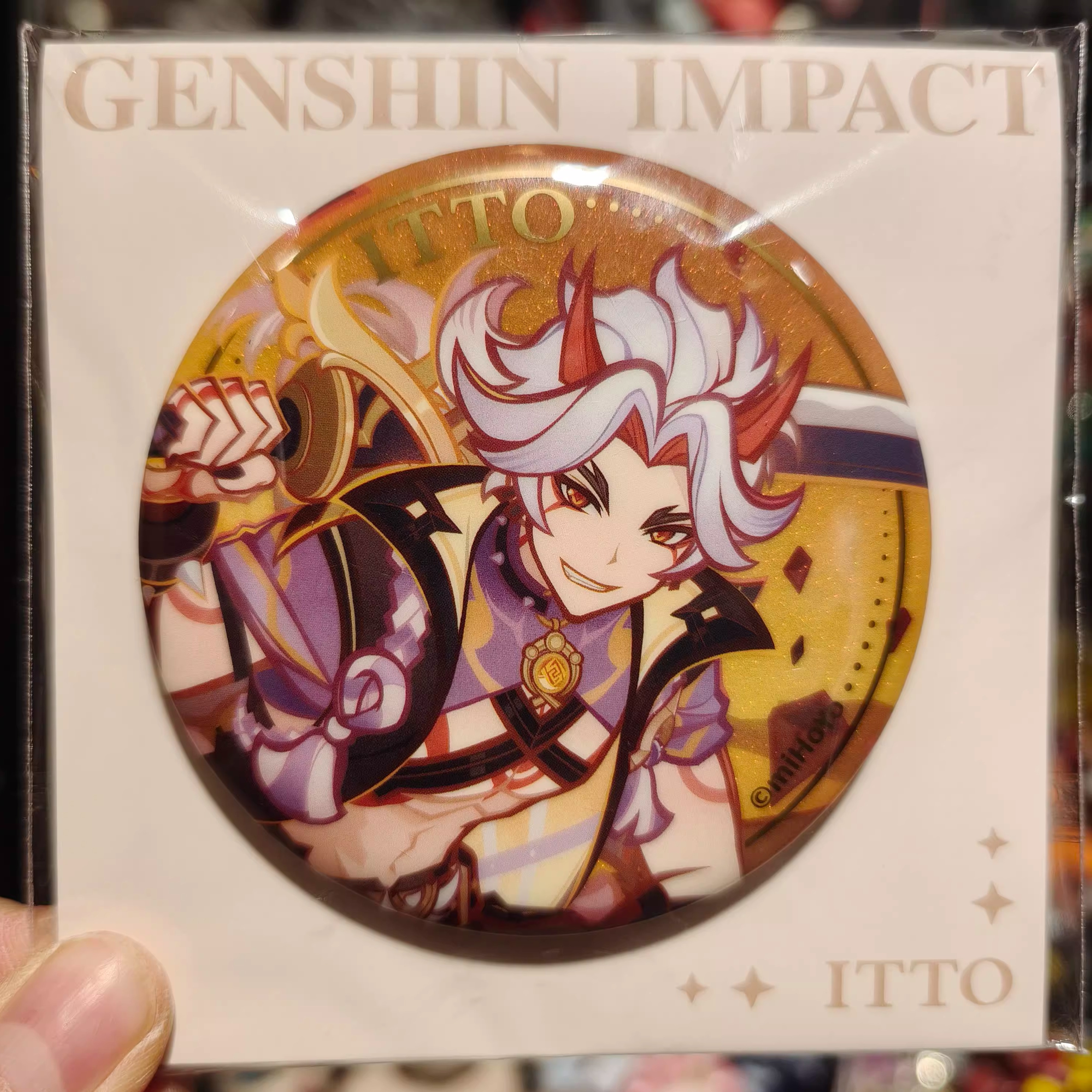 官谷米哈游原神荒泷一斗徽章吧唧