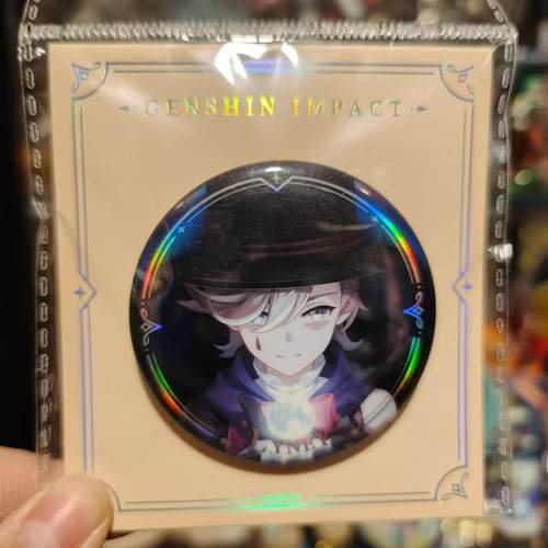 正版原神米哈游林尼徽章官谷吧唧