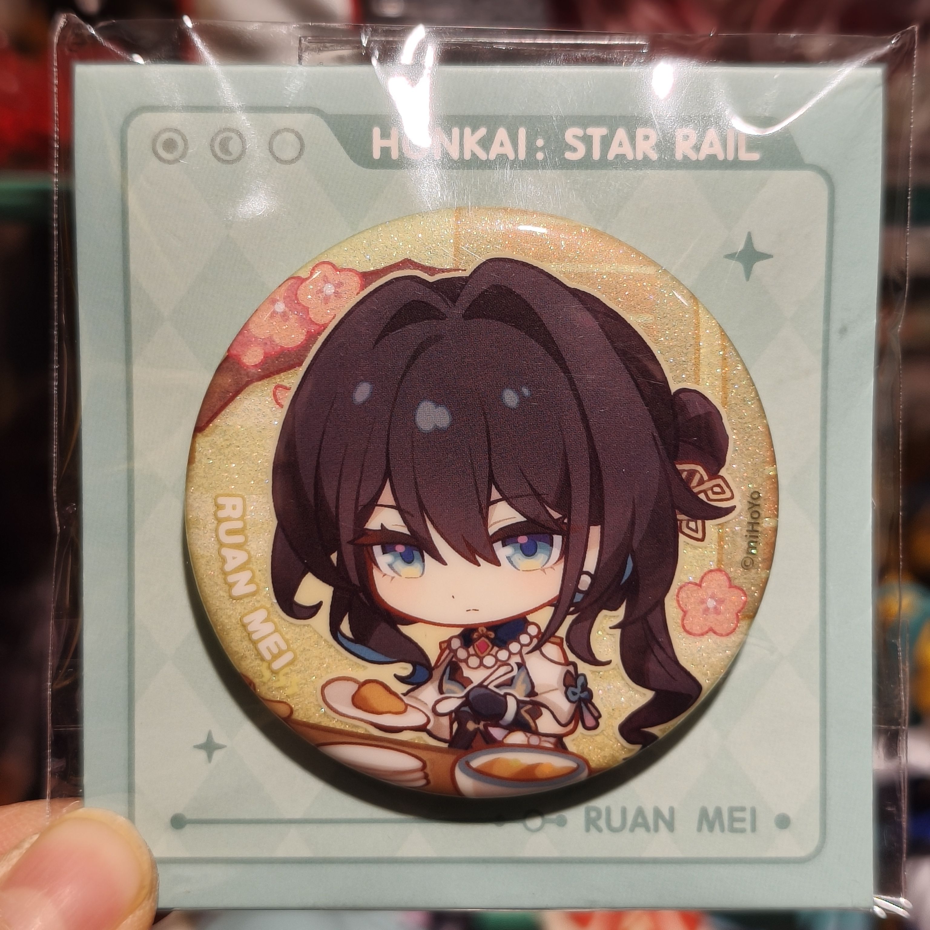 官谷正版米哈游崩坏星穹铁道周边新春贺岁系列阮梅徽章吧唧谷子