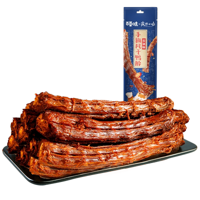 百草味风干鸭脖即食肉类