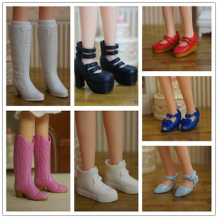 丽嘉娃娃鞋6分AZONE14体心 烂草莓 licca丽佳平脚娃娃鞋子