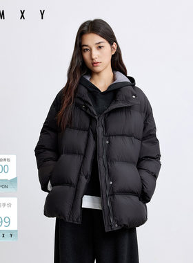 古木夕羊冬季新款纯色保暖加厚90鸭绒羽绒服女GR57012035
