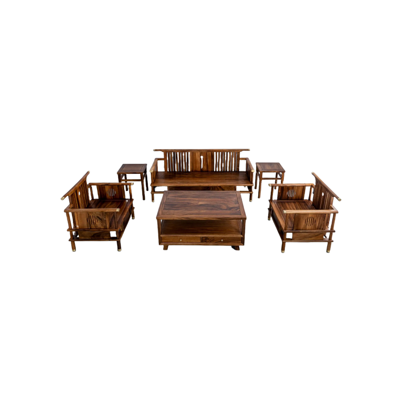 新中式红木实木沙发客厅