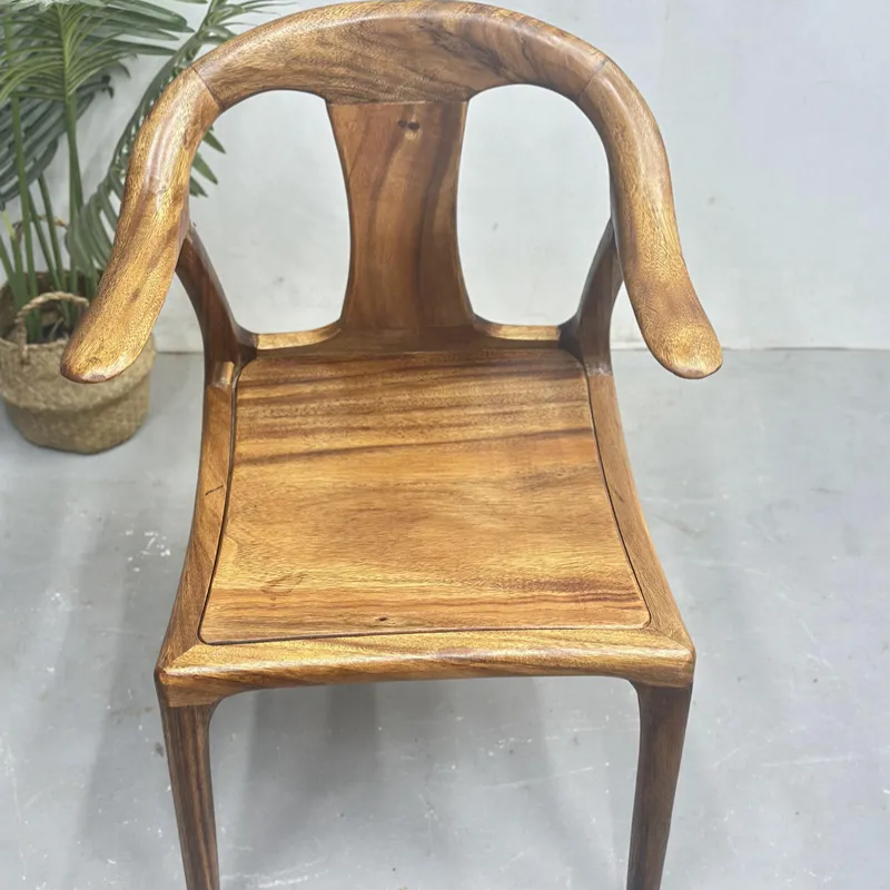 胡桃木鸭舌椅家具餐椅