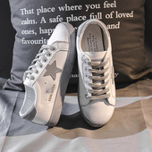 女春秋款 新款 女平底休闲鞋 小白鞋 星星小脏鞋 脏鞋 韩版 40码 板鞋