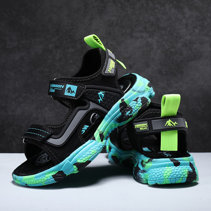 28-40码男防滑轻便凉鞋柔软新男中大童防水小男孩夏季鞋软底潮8c