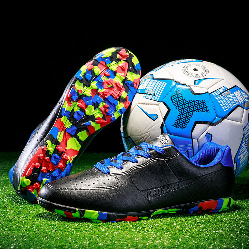 30-45码新款碎钉运动足球鞋男女儿童训练鞋防滑耐磨舒适亲子潮2f