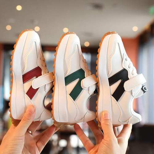 21-36码软皮男女童鞋韩版百搭