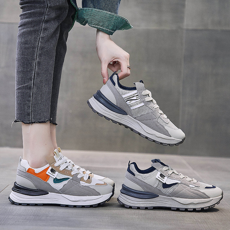 圆头休闲鞋网红街拍低帮