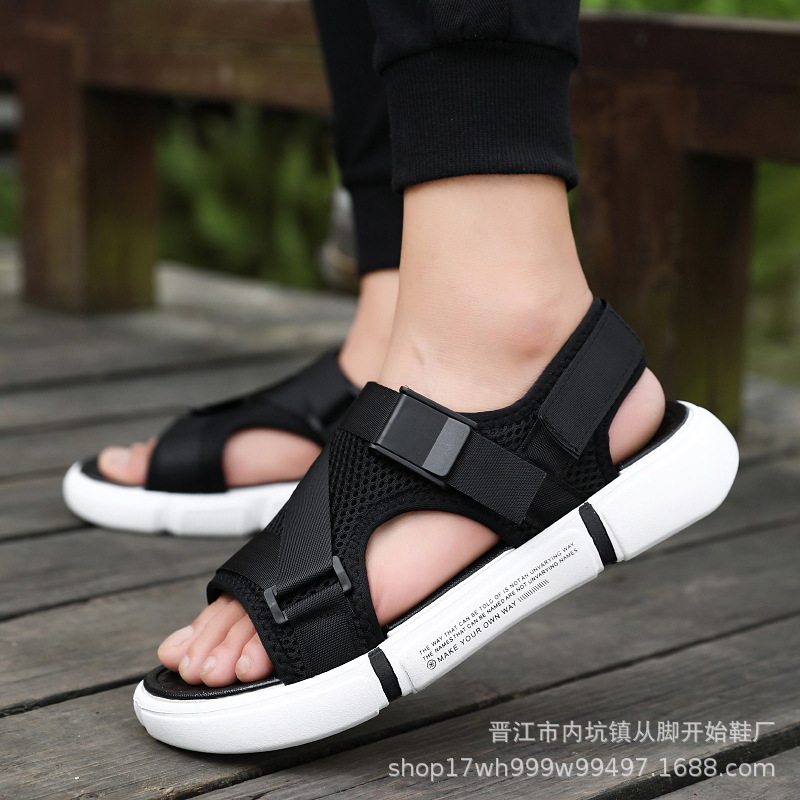 防水夏季户外透气青年沙滩鞋