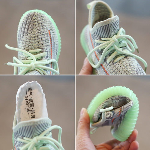 女童鞋22新款春夏季椰子休闲透气