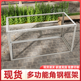角钢框架中型大型犬小型犬铁艺冷轧钢宠物笼子简易安装宠物狗笼子