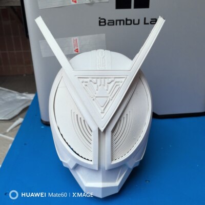 假面骑士 Delta 德尔塔头盔毛坯高精度 3D打印555系列cos装扮素材