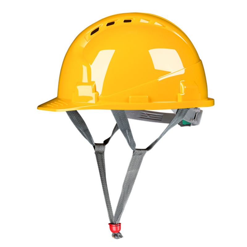 多安安全帽男工地国标加厚ABS施工领导三筋安全头盔夏季透气印字