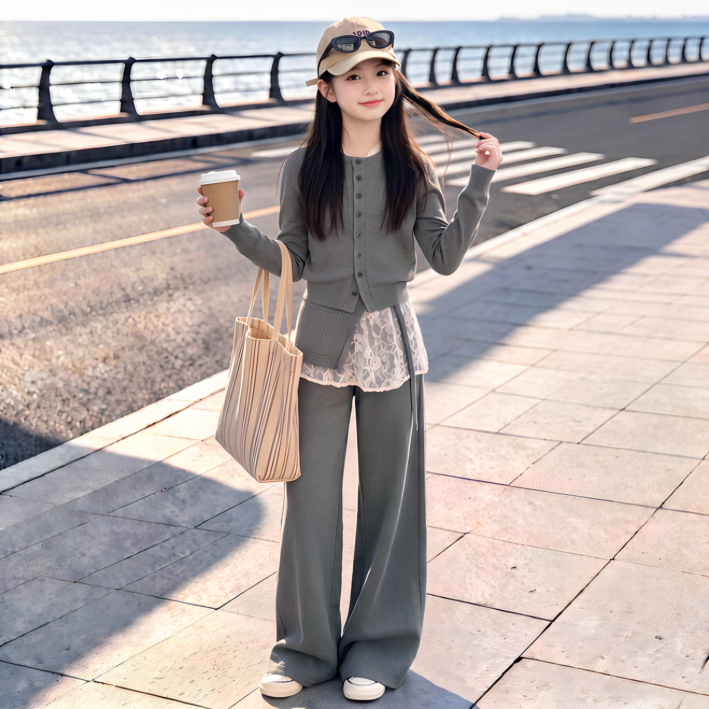 女童秋季套装2026超火穿搭百套装