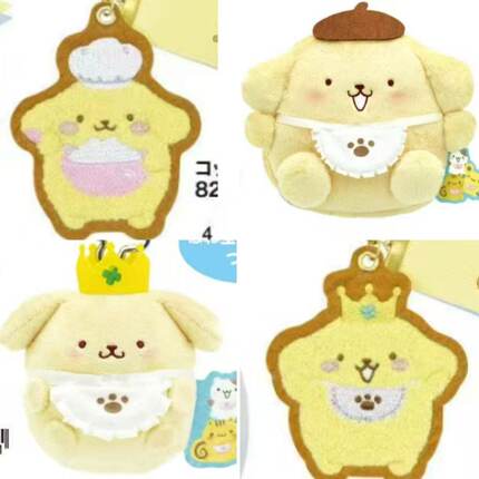定金预售 26年7月日本三丽鸥布丁狗 甜品派对 毛绒玩偶小包挂件