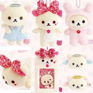 定金预售26年5月日本sanx轻松熊 熊妹满满毛绒玩偶挂件公仔收纳包