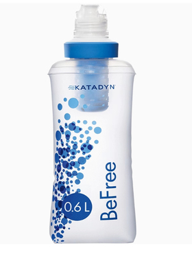 瑞士康迪轻量净水袋BeFree0.6L便携超轻可折叠净水袋徒步过滤袋