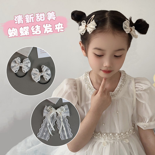 儿童发夹女童侧边夹子头饰宝宝发卡小女孩发饰可爱公主头饰发饰