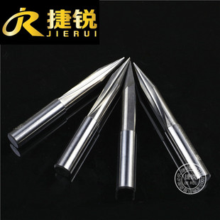 6MM双刃直槽直刃球头尖刀木工电脑雕刻机刀具圆雕深浮雕开粗刀具