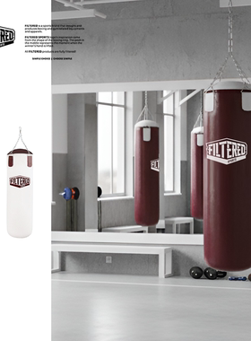FILTERED吊挂悬挂式拳击训练沙袋加厚PU皮革健身格斗搏击家用沙包