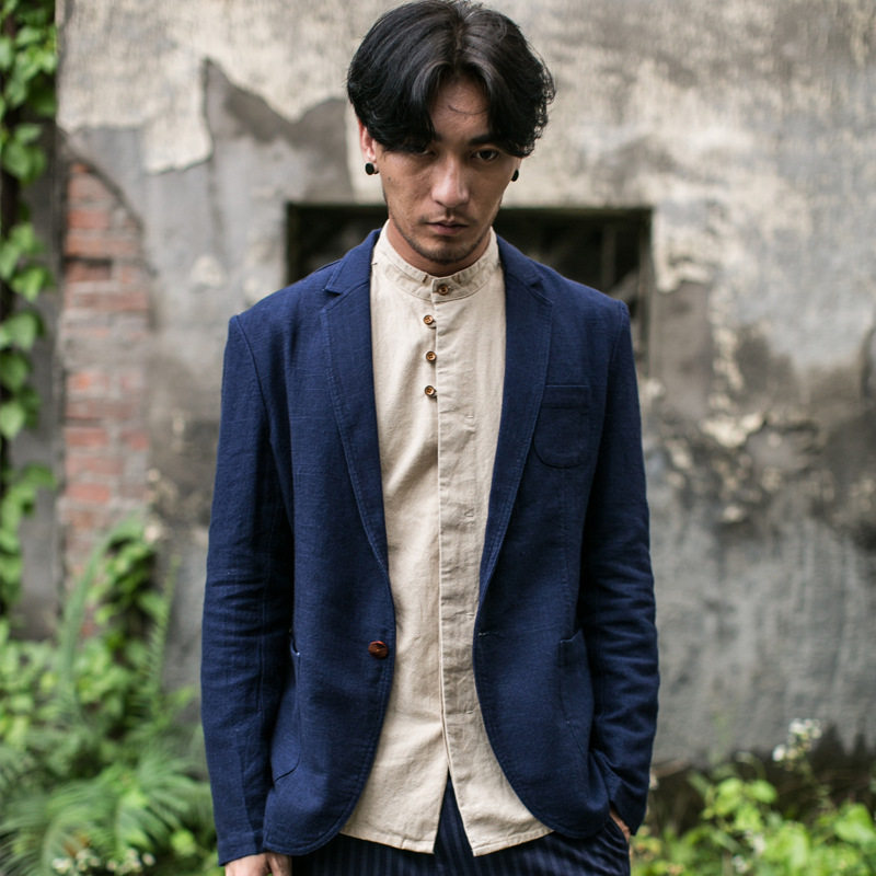 Costume homme en coton pour automne - Ref 1552561 Image 1