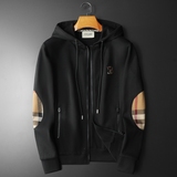 F6077-27016-P1502025新款秋冬男士连帽开衫大码卫衣，男装卫衣，钱塘6077